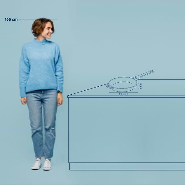 Фото - Сковорода універсальна Kela Calido 28 см (12478)