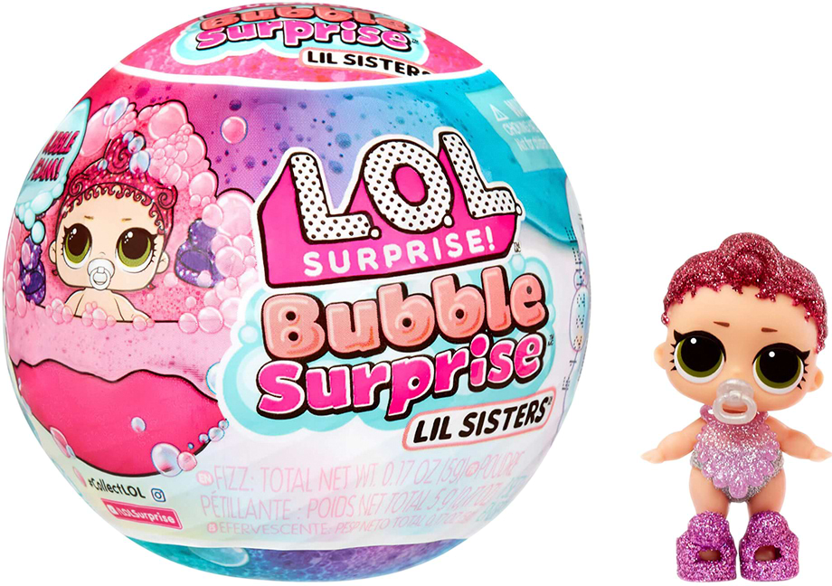 Коллекционная кукла набор L.O.L. Surprise! Color Change Bubble Surprise S3 - СЕСТРИЧКИ (в асорт.) (119791) - Фото 1