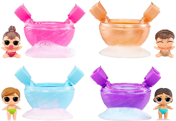 Фото - Ляльковий набір L.O.L. Surprise! Color Change Bubble Surprise - СЕСТРИЧКИ (в ас.) (119791)