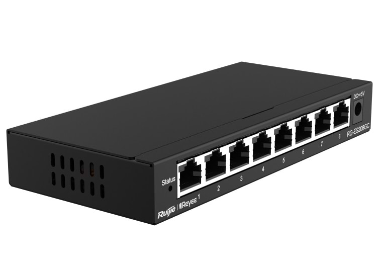 Коммутатор локальної мережі (Switch) Ruijie Reyee RG-ES208GC - Фото 1