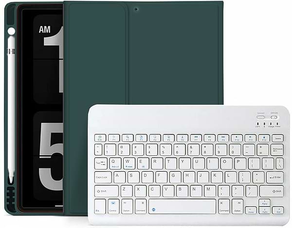 Фото - Уценка - Чехол-клавиатура для планшета BeCover с беспроводной клавиатурой for Apple iPad Air 11'' (M2)/iPad Air 11'' (M3) Dark Green (711395)