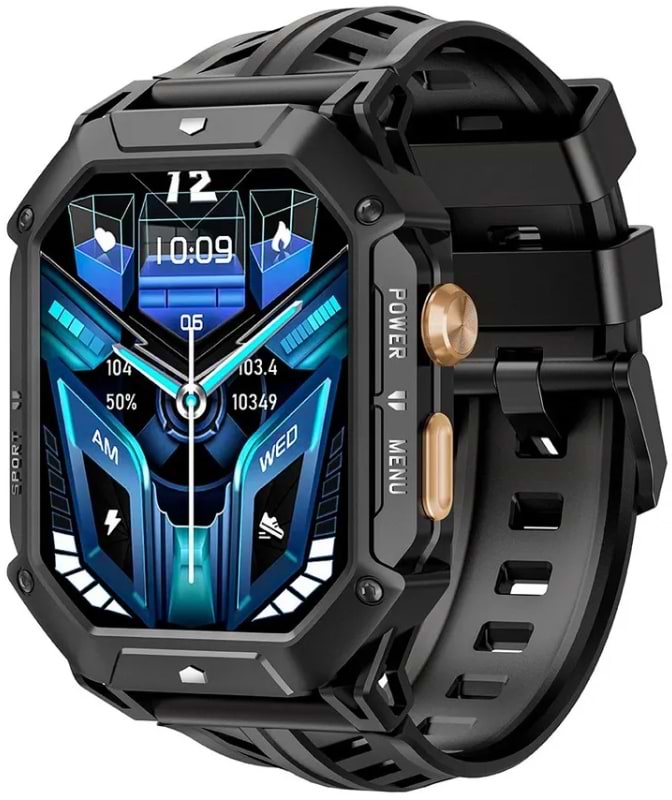 Смарт-часы OUKITEL BT80 Black - Фото 1