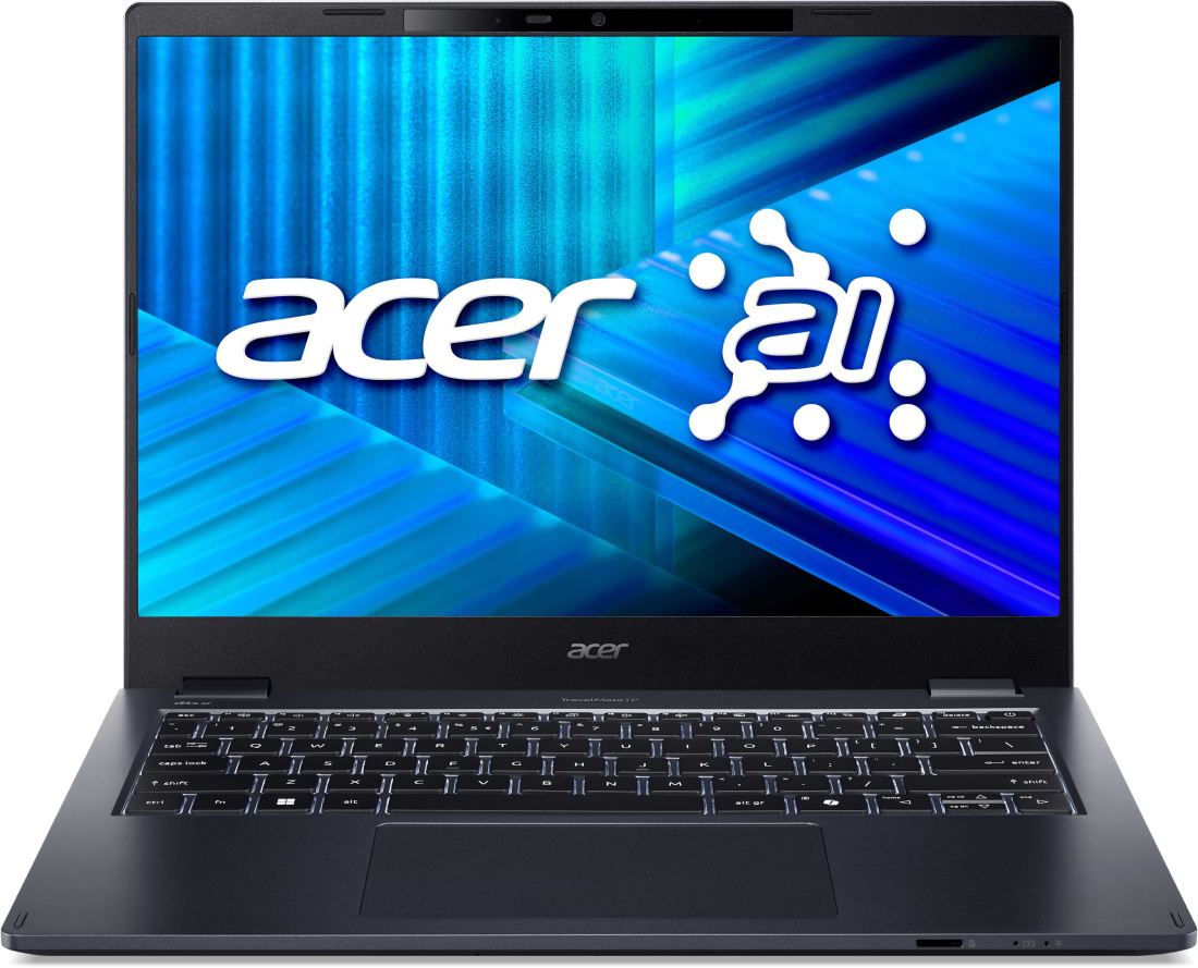 Ноутбук Acer TravelMate TMP414-55 (NX.BH2EU.008) Slate Blue - Фото 1