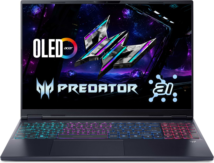 Ноутбук игровой Acer Predator Helios Neo 16S AI PHN16S-71-99AT (NH.QX7EU.004)  Abyssal Black - Фото 1