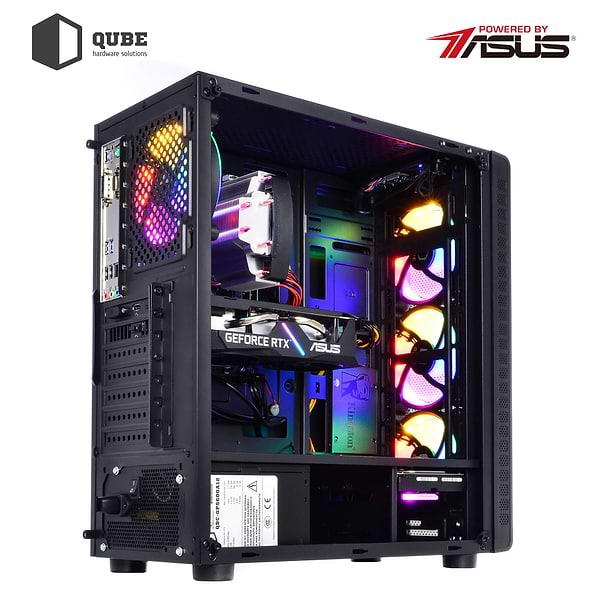Фото - Уценка - Системный блок QUBE QB i5 11400F GTX 1660 TI 6GB 1641 (i511400FGTX1660TI6GB1641)