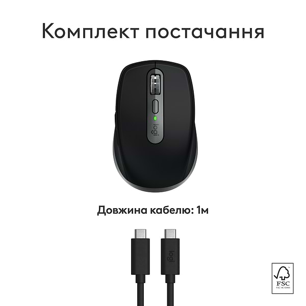 Фото - Мышь беспроводная Logitech MX Anywhere 3S for Mac Space Grey (910-006947)