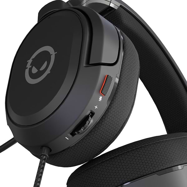 Фото - Гарнитура проводная игровая Lorgar Kaya 360 Gaming 7.1 USB Black (LRG-GHS360)