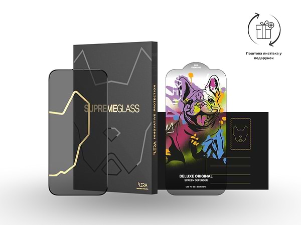 Фото - Защитное стекло для смартфона ILera DeLuxe Incognito Glass for iPhone 17 Air (iLInDL17Air)