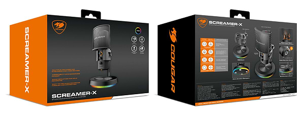 Фото - Мікрофон до комп'ютера Cougar Screamer X Black