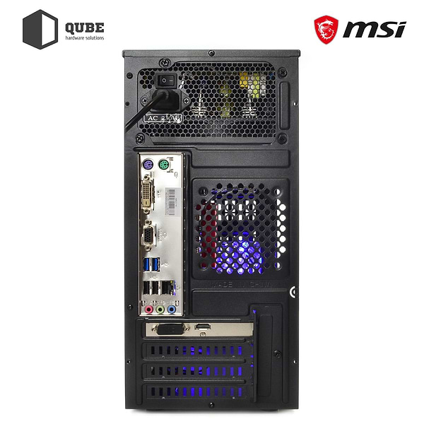 Фото - Системний блок QUBE QB Athlon 3000G RX 550 4GB 164 (Athlon3000GRX 5504GB1611)