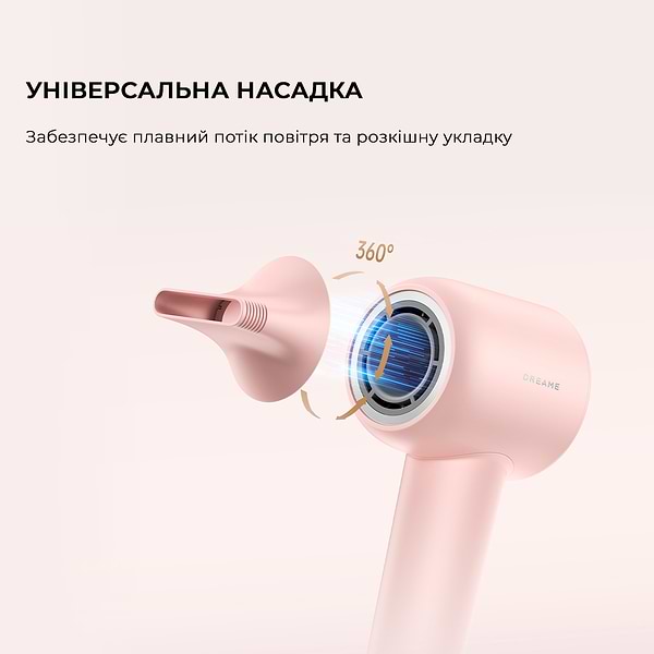 Фото - Фен Dreame Hair Dryer Gleam Pink (AHD12A-PK)