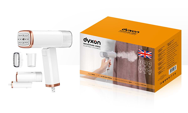 Фото - Вертикальный отпариватель ручной Dyxon MEGASTEAM 1200W 2.5M White (DXNWMGSTM120025W)