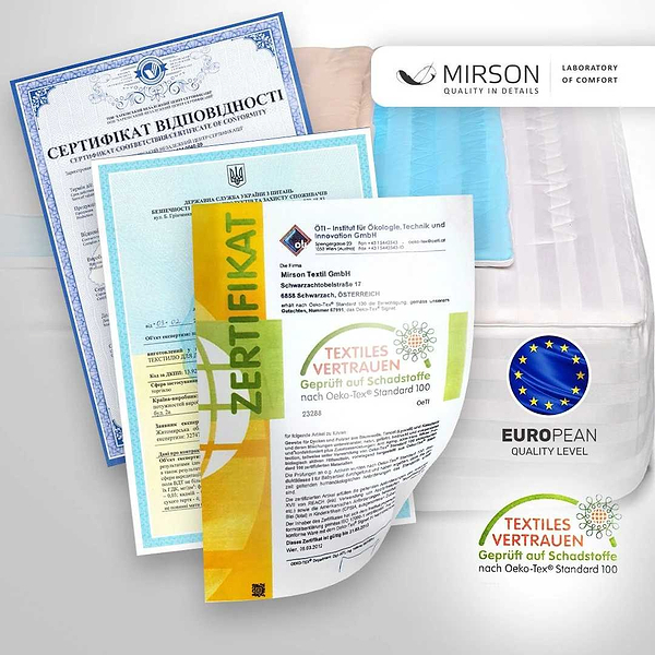 Фото - Наматрацник MirSon Deluxe Тенсель (Modal) 338 140x200 см (2200000139412)