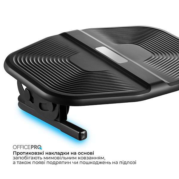 Фото - Підставка для ніг регульована OfficePro FR600B Black