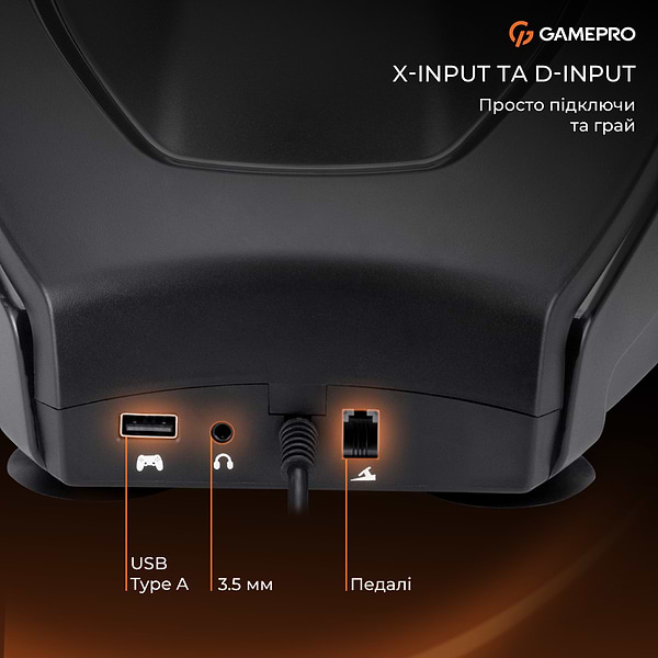 Фото - Кермо GamePro PC/XBOX360/XBOXONE/ SWITCH/PS3/PS4 (RW038PM)