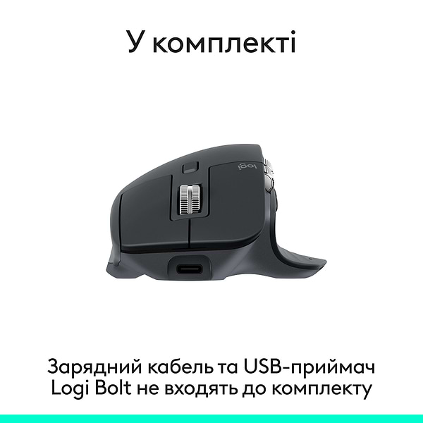 Фото - Мышь беспроводная Logitech MX Master 3S Performance BE Graphite (910-007501)