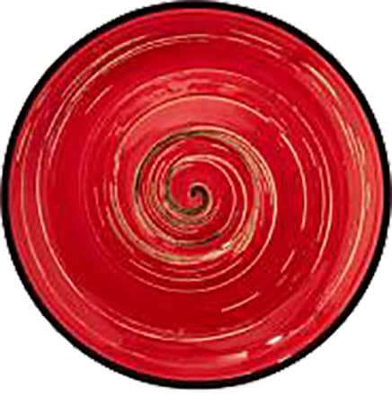 Блюдце Wilmax Spiral Red 14 см (WL-669235 / B)