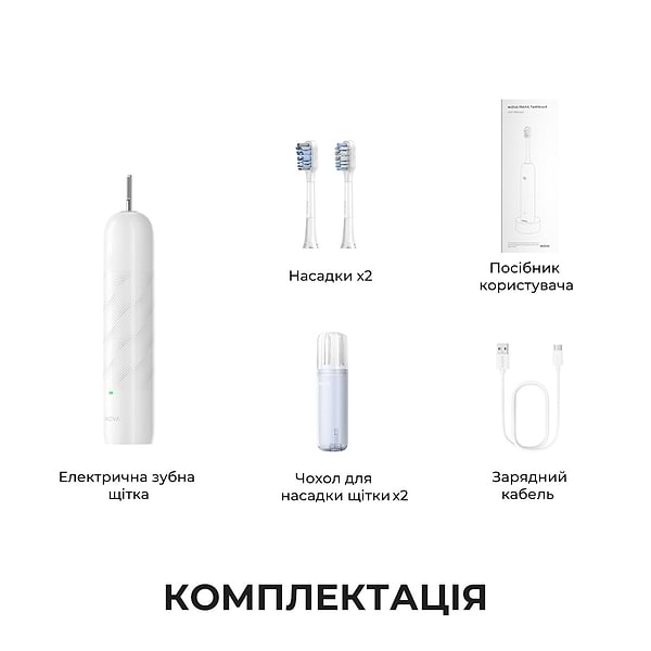 Фото - Зубная щетка электрическая Mova Fresh White (ATB13A-WH)