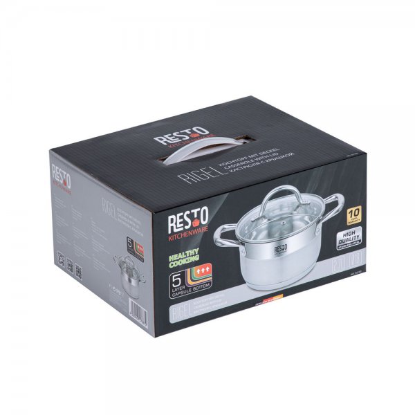 Фото - Каструля RESTO Rigel 18 см 2.7 л (92103)