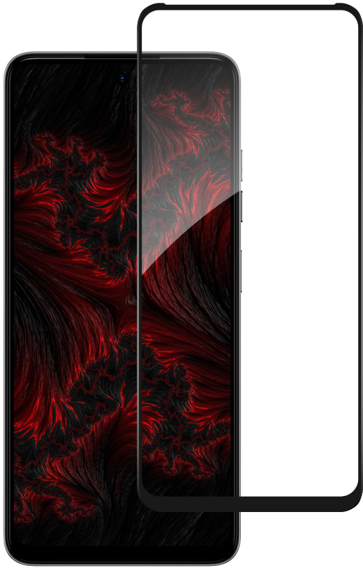 Захисне скло для смартфону 2E for TECNO Spark Go 2024 (BG6) 2.5D FCFG Black frame (2E-G-GO2024-SMFCFG-BB)