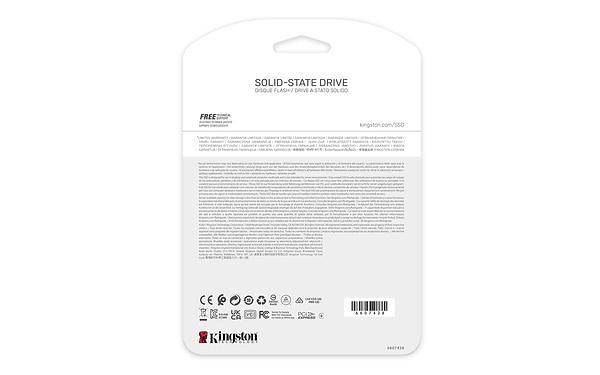 Фото - SSD-накопитель внутренний Kingston KC3000 4096GB M.2 2280 PCIe 4.0 x4 NVMe 3D TLC (SKC3000D/4096G)