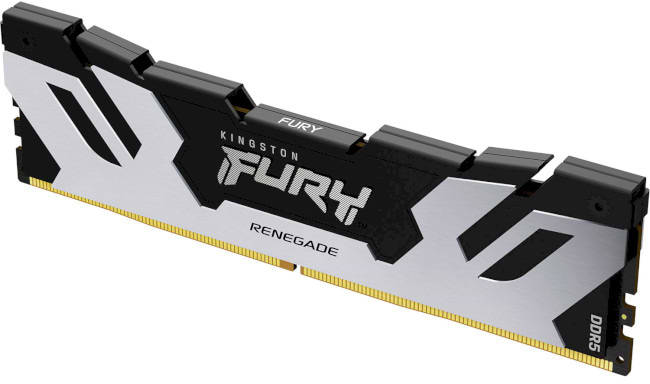 Память DDR Kingston FURY Renegade Black/Silver DDR5 7600MHz 16GB (KF576C38RS-16)