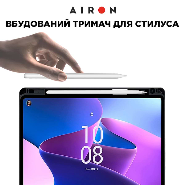 Фото - Чохол для планшету AIRON Premium for Lenovo tab M10 Plus 3Gen 2022 10.6 з інтегрованою клавіатурою (4822352781100)