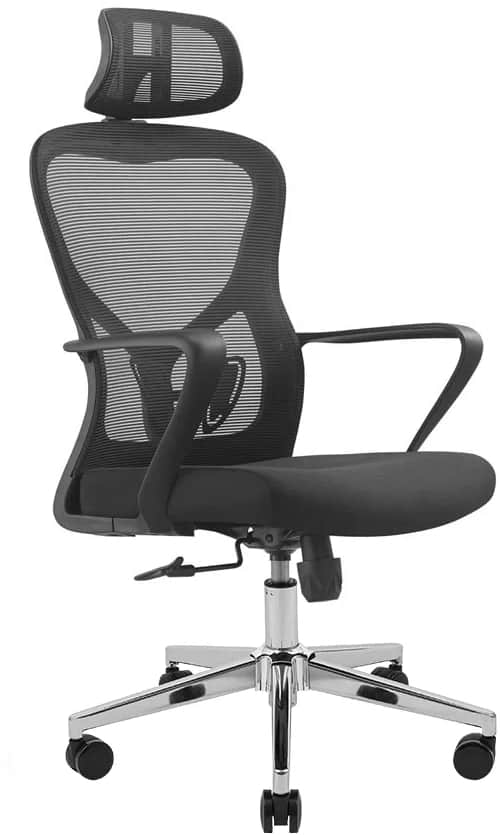 Кресло офисное Richman Солана Хром M-1 (Tilt) Сетка черная