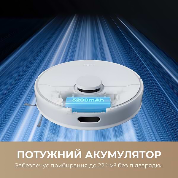 Фото - Робот-пылесос моющий Dreame D9 Max White Gen 2 (RLD34GA-Wh)