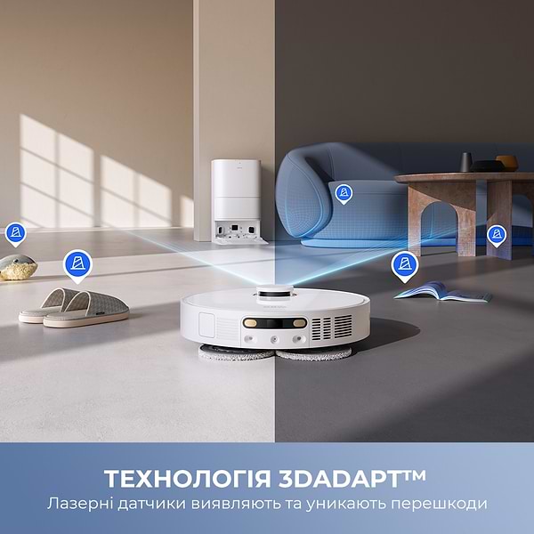 Фото - Робот-пылесос моющий Mova E40 ULTRA (RLE21SE)