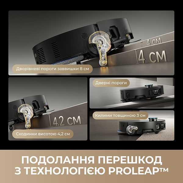 Фото - Робот-пылесос моющий Dreame Bot MatriX 10 Ultra Black (RLX95CE-bl)