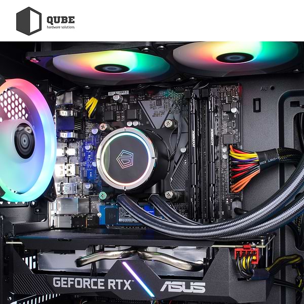 Фото - Системный блок QUBE QB i7 14700KF RTX 4060 8GB W1 321010 (i714700KFRTX40608GBW1321010)