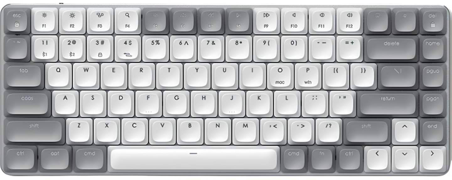 Клавиатура беспроводная Satechi SM1 Slim Mechanical Backlit Bluetooth Keyboard Light (ST-KSM1LT-EN) - Фото 1