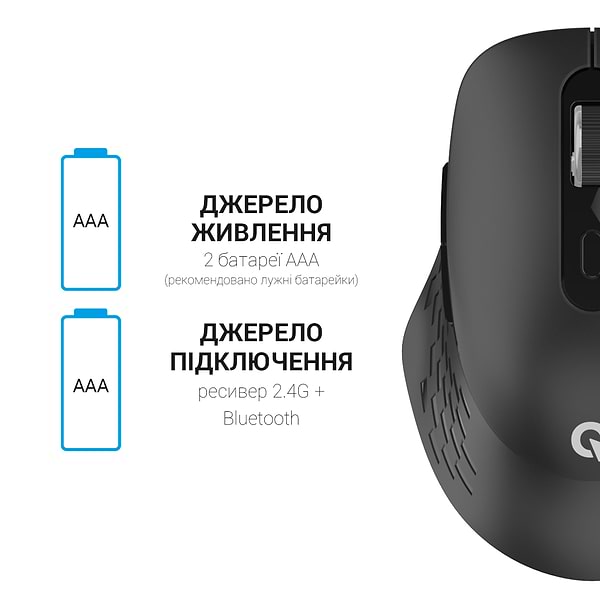 Фото - Миша бездротова OfficePro M230B Silent Click Wireless Black (M230B)