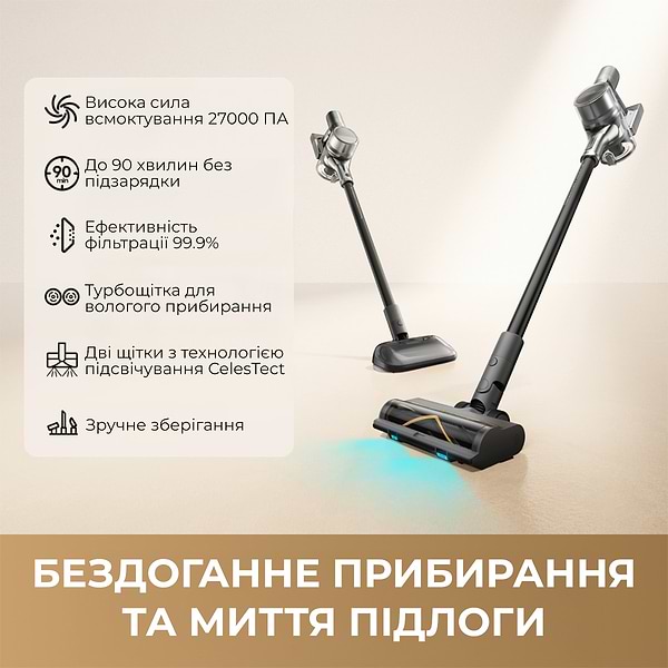 Фото - Пылесос ручной моющий Dreame R20 Aqua (VTV21A)