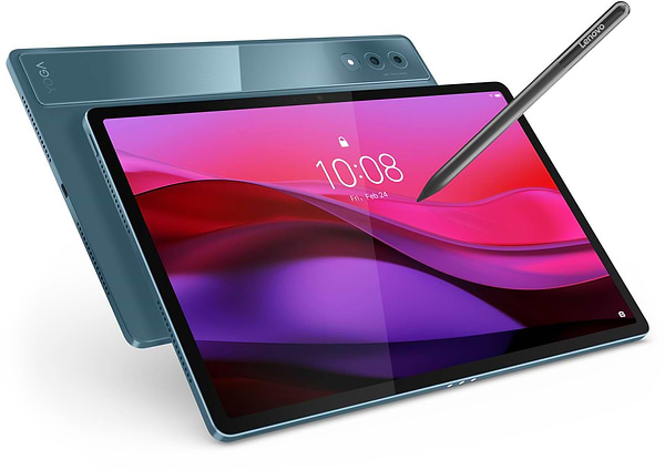 Фото - Уценка - Планшет Lenovo Yoga Tab Plus 16/256 WiFi (ZAEG0008UA) Tidal Teal+Keyboard&Pen