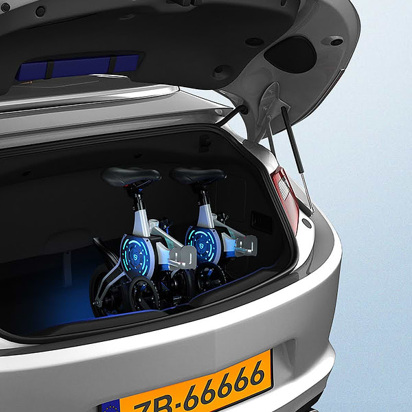 Фото - Уцінка - Електровелосипед Zhengbu D8 Matt Series Black