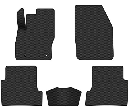 EVA коврики в салон авто EVAtech для Focus (C307) MT Ford 2005-2010 2 поколение Combi EU FD32211CV5TL2RBB