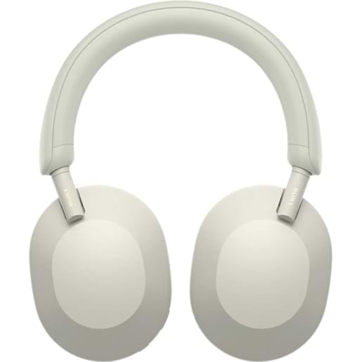 Фото - Навушники повнорозмірні бездротові Sony WH-1000XM5 Silver (WH1000XM5S.CE7)