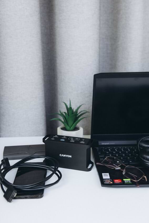 Фото - Док-станція Canyon HDS-95ST USB-C 14-в-1 Black (CNS-HDS95ST)