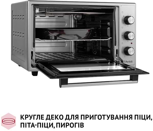 Фото - Печь электрическая Perfelli SIERRA 37 GREY