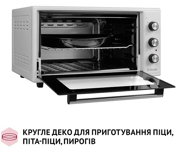 Фото - Печь электрическая Perfelli MIRAGE 48 WHITE