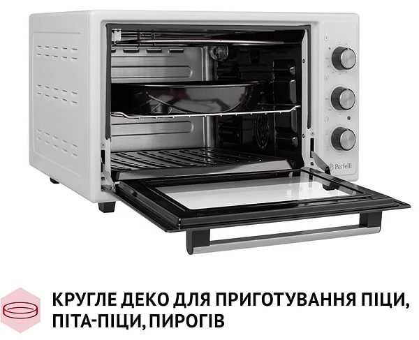 Фото - Печь электрическая Perfelli TRIMO 37 WHITE