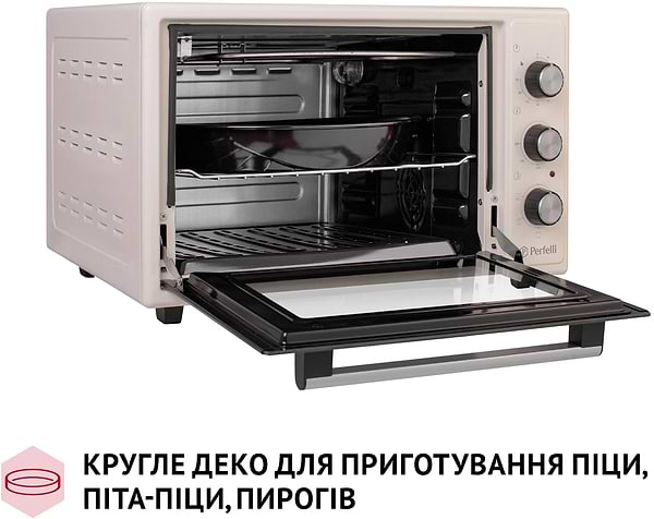 Фото - Печь электрическая Perfelli TRIMO 37 IVORY