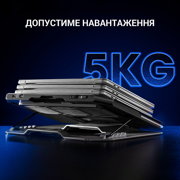 Фото - Підставка під ноутбук охолоджуюча GamePro CP1540 RGB