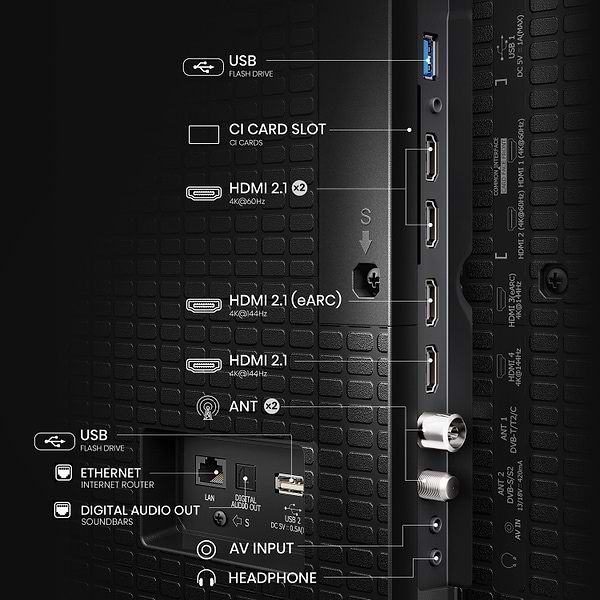 Фото - Телевізор Hisense 100E7Q PRO