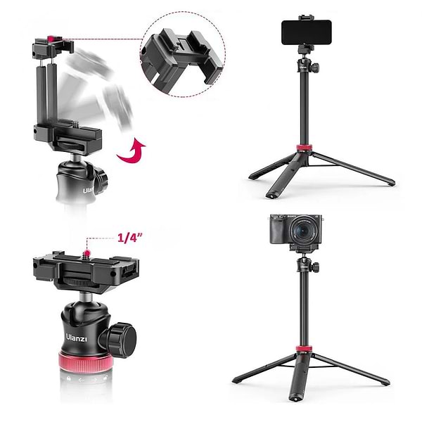 Фото - Штатив Ulanzi Vijim Multi-functional Mini Tripod Black (UV-2502B MT-44 black)