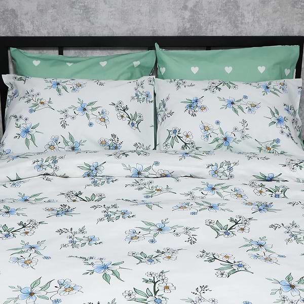 Фото - Комплект постельного белья Moon&Star Бязь Gold Люкс Spring Harmony 160х220х2 нав. 2х40х60 (MS-820006995)