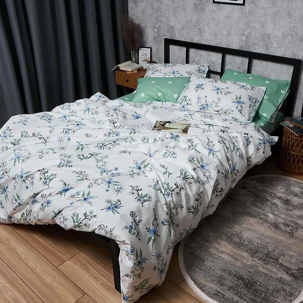 Фото - Комплект постельного белья Moon&Star Бязь Gold Люкс Spring Harmony 160х220 нав. 4х50х70 (MS-820006988)