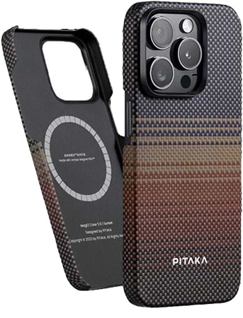 Чохол для смартфону Pitaka MagEZ Case 5 Sunset for iPhone 15 Pro Max (KI1501SUM) - Фото 1